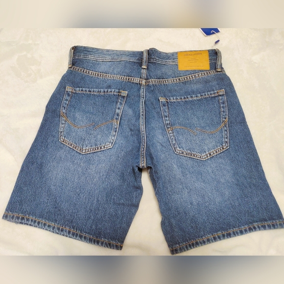 Jack & Jones Chris 123 Denim Shorts - Picture 2 of 2